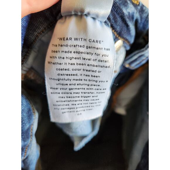 Good American Skinny Straight Dark Wash Jeans 10/30 - Picture 9 of 9